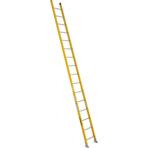 &eacute;chelles droites industrielles extra robustes (s&eacute;rie 5600), 16', Fibre de verre, 375 lb, CSA calibre 1AA M & M Nord Ouest Inc