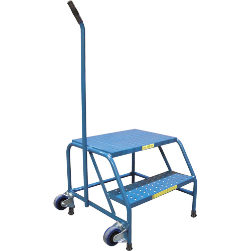 Tilt-N-Roll Step Stands, 2 Step(s), 24" L x 29" W x 19" H, 300 lbs. Capacity M & M Nord Ouest Inc