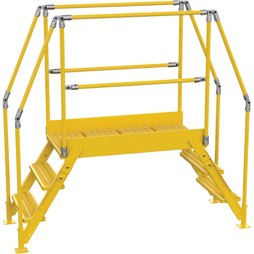 Crossover Ladder, 90-1/2" Overall Span, 30" H x 60" D, 24" Step Width M & M Nord Ouest Inc