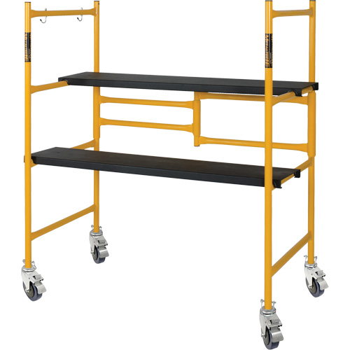 Ensemble de petit &eacute;chafaudage de base de 4' Jobsite Series, Cadre Acier, 41" p x 45-3/4" h M & M Nord Ouest Inc