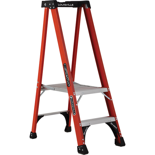 Industrial Extra Heavy-Duty Pro Platform Stepladders (FXP1800 Series), 2', 375 lbs. Cap. M & M Nord Ouest Inc