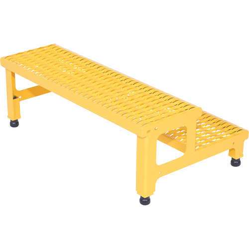 Adjustable Step-Mate Stand, 2 Step(s), 36-3/16" W x 22-7/8" L x 15-1/4" H, 500 lbs. Capacity M & M Nord Ouest Inc