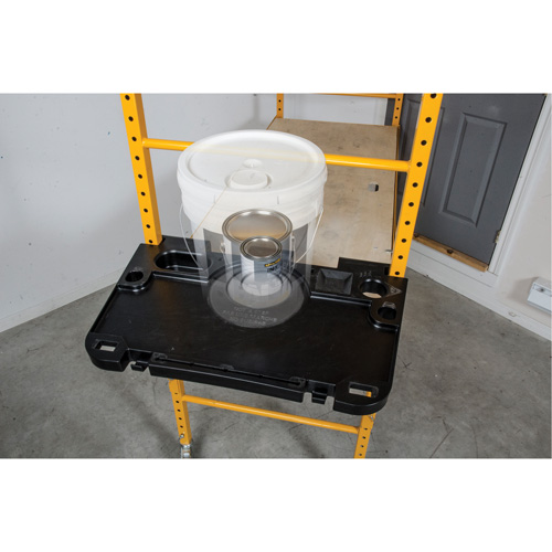 Tablette &agrave; outils pour &eacute;chafaudage M & M Nord Ouest Inc