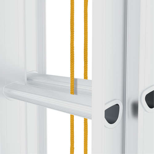 Jobsite Series Extension Ladder, 225 lbs. Cap., 24' H, Grade 2 M & M Nord Ouest Inc