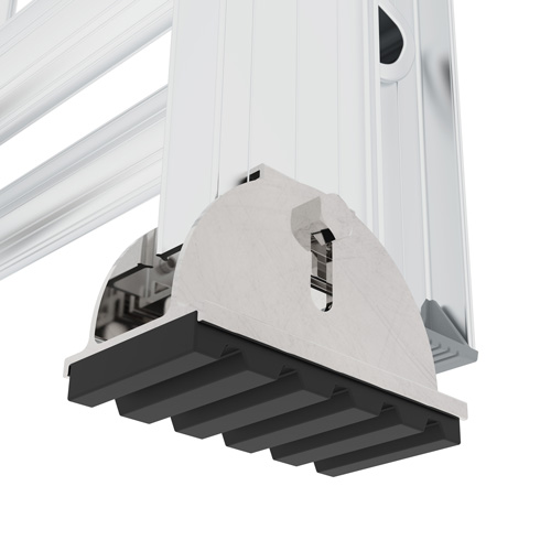 Jobsite Series Extension Ladder, 225 lbs. Cap., 24' H, Grade 2 M & M Nord Ouest Inc