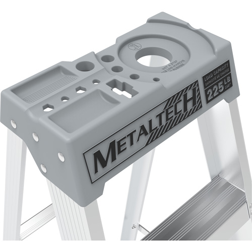 Escabeau avec plateau &agrave; peinture, 8', Aluminium, Capacit&eacute; 225 lb, Type 2 M & M Nord Ouest Inc