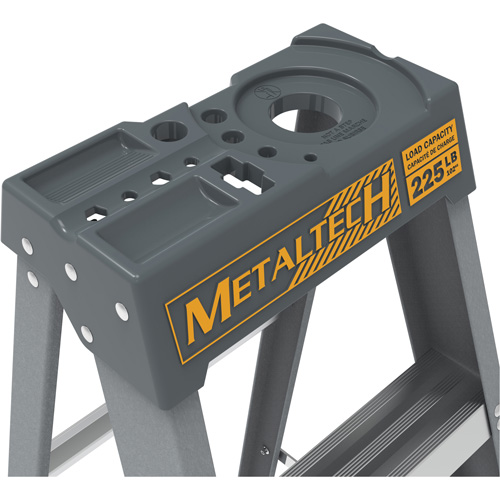 Escabeau, 6', Fibre de verre, Capacit&eacute; 225 lb, Type 2 M & M Nord Ouest Inc