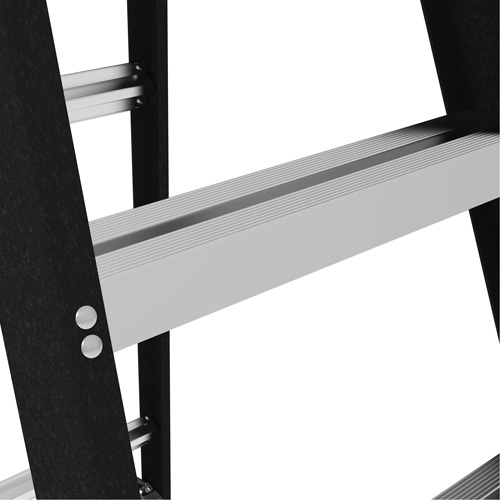 Escabeau avec plateau &agrave; peinture, 6', Fibre de verre, Capacit&eacute; 250 lb, Type 1 M & M Nord Ouest Inc