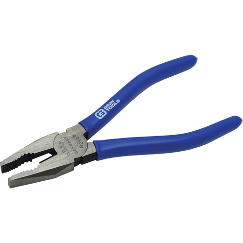 Lineman's Combination Pliers with Cutter Vinyl Grips M & M Nord Ouest Inc