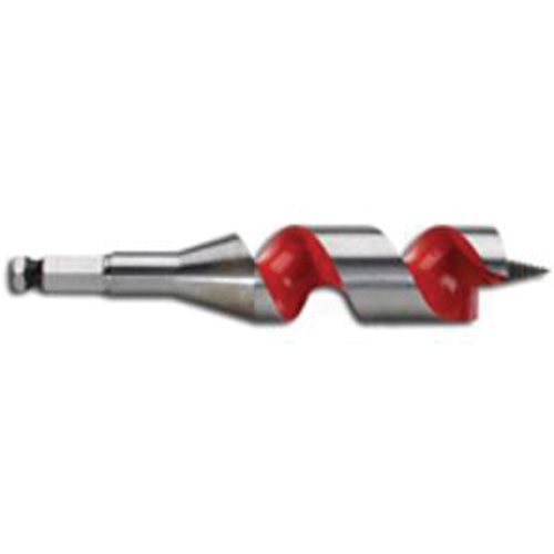 Longue m&egrave;che h&eacute;licoidale pour perceuse, Diam&egrave;tre de 1-1/4, Cannelure 3", Tige 7/16" hexagonal M & M Nord Ouest Inc