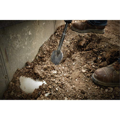 Clay Spade Bit, 5-1/2", Hex Shank, High Speed Steel M & M Nord Ouest Inc