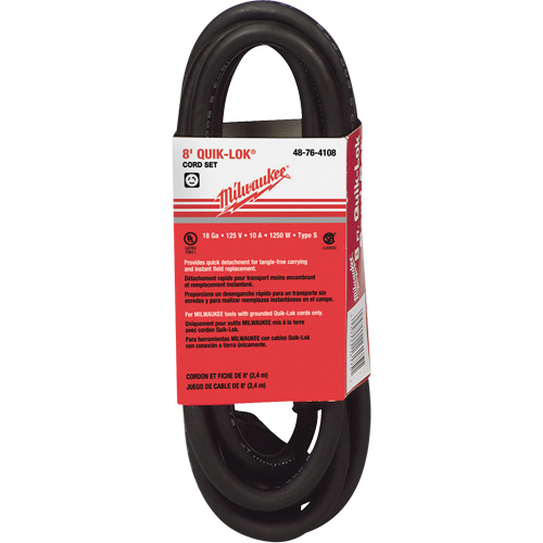 Cordon Quik-Lok avec prise de style tournante M & M Nord Ouest Inc