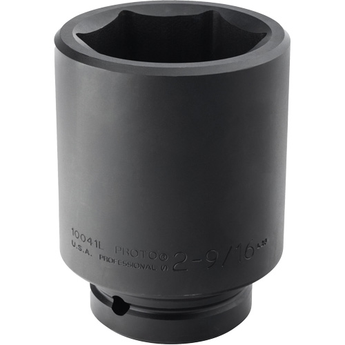 Douille, Chocs, 2-9/16", Prise 1", 6 pans, Profond M & M Nord Ouest Inc