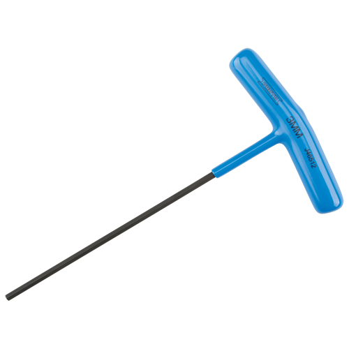 Hex Key - Metric, Hex End, 3 mm x 6" L, T Handle M & M Nord Ouest Inc