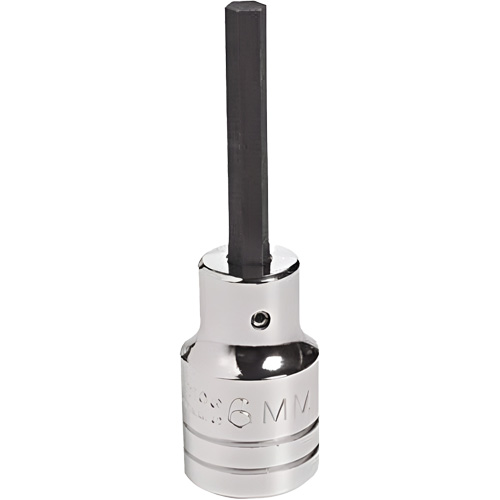 Embout &agrave; ins&eacute;rer, Hexagonale, 18 mm x 4" lo, Prise 1/2" M & M Nord Ouest Inc