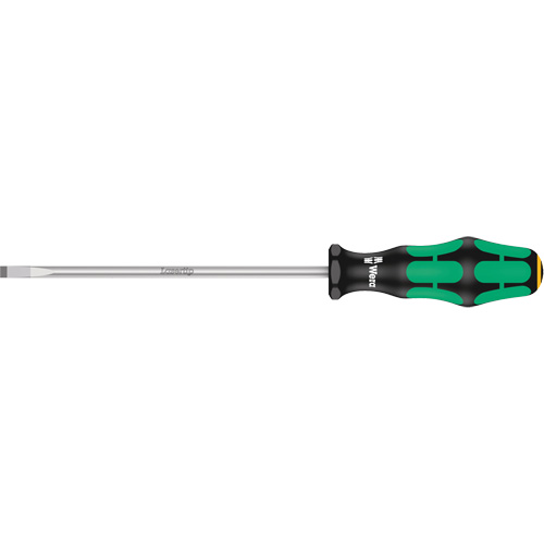 Slotted Screwdriver, 1/4" Tip, Round, 9-3/4" L, Plastic Handle M & M Nord Ouest Inc