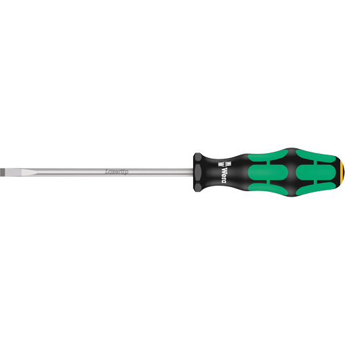 Slotted Screwdriver, 5.5 mm Tip, Round, 8-25/32" L, Plastic Handle M & M Nord Ouest Inc