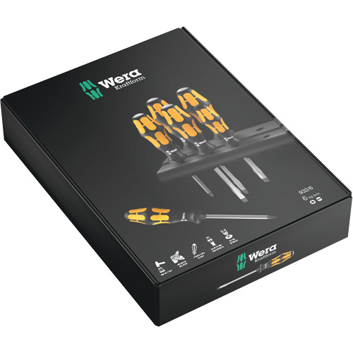 Jeu de tournevis s&eacute;rie 900 Chiseldriver et support, 6 mcx M & M Nord Ouest Inc