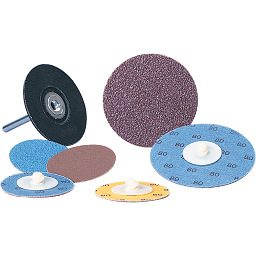 Standard Abrasives Quick-Change Disc, 2" Dia., 36 Grit, Aluminum Oxide M & M Nord Ouest Inc