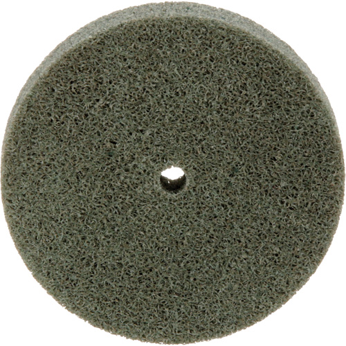 Meule homog&egrave;ne &agrave; faible densit&eacute; de s&eacute;rie 500 Standard Abrasives, 3" x 1/2", Arbre de 1/4", Grain de Moyen, Oxyde d'aluminium M & M Nord Ouest Inc