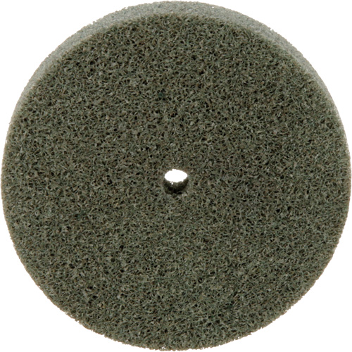 Meule homog&egrave;ne &agrave; faible densit&eacute; de s&eacute;rie 500 Standard Abrasives, 3" x 1/2", Arbre de 1/4", Grain de Moyen, Oxyde d'aluminium M & M Nord Ouest Inc