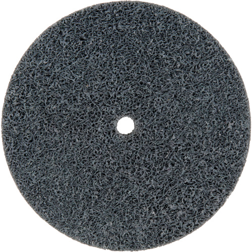 Meule homog&egrave;ne &agrave; faible densit&eacute; de s&eacute;rie 500 Standard Abrasives, 3" x 1/2", Arbre de 1/4", Grain de Fin, Carbure de silicium M & M Nord Ouest Inc