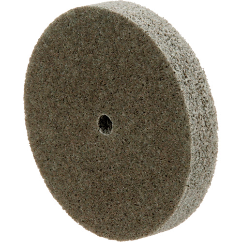 Standard Abrasives Unitized Wheel, 3" x 1/2", 1/4" Arbor, Medium Grit, Aluminum Oxide M & M Nord Ouest Inc