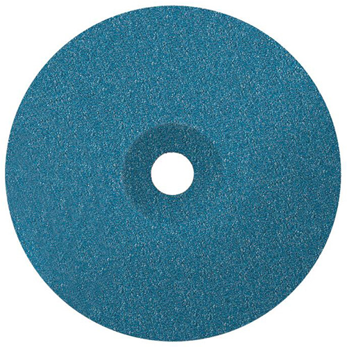 Topcut Sanding Disc, Zirconium, 80, 7" Dia x 7/8" Arbor M & M Nord Ouest Inc