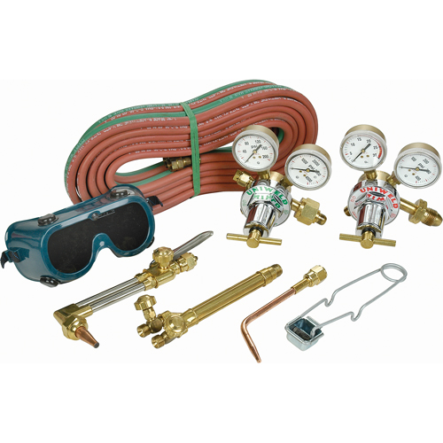 Ensemble de soudage au gaz Uniweld All American, Coupe jusqu'&agrave; 1/2" M & M Nord Ouest Inc