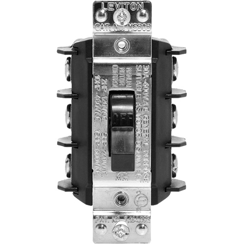 Interrupteur manuel monophas&eacute; M & M Nord Ouest Inc