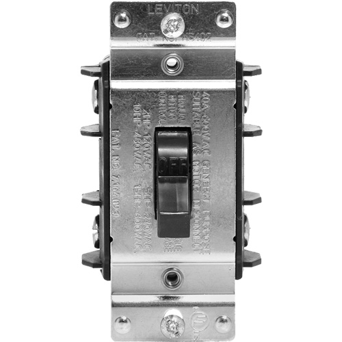 Single Phase Double Pole Disconnect Switch M & M Nord Ouest Inc