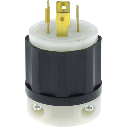 Industrial Grade Locking Device, Nylon, 20 Amps, 125 V/250 V, L14-20P M & M Nord Ouest Inc