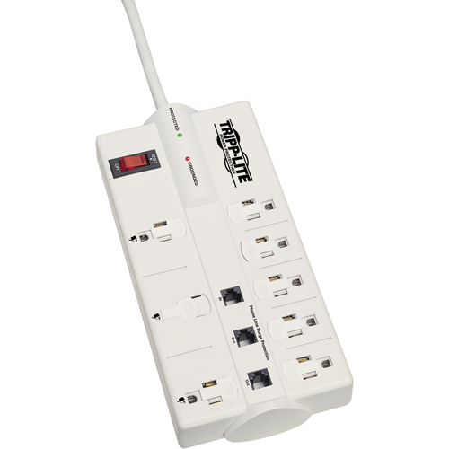Protect-It Surge Suppressors, 8 Outlets, 2160, 1800 W, 8' Cord M & M Nord Ouest Inc
