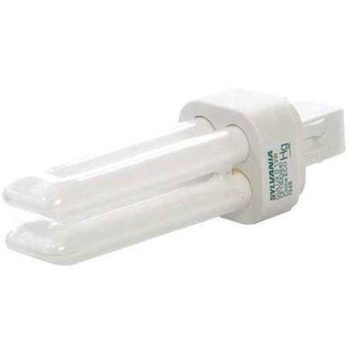 Compact Flourescent Lamp, D (T4), 13 W, 2700 K, GX23-2 Base, 10000 hrs. M & M Nord Ouest Inc