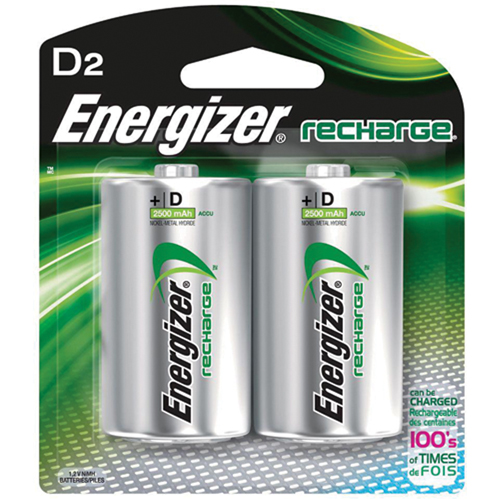 Piles rechargeables NiMH, D, 1,2 V M & M Nord Ouest Inc