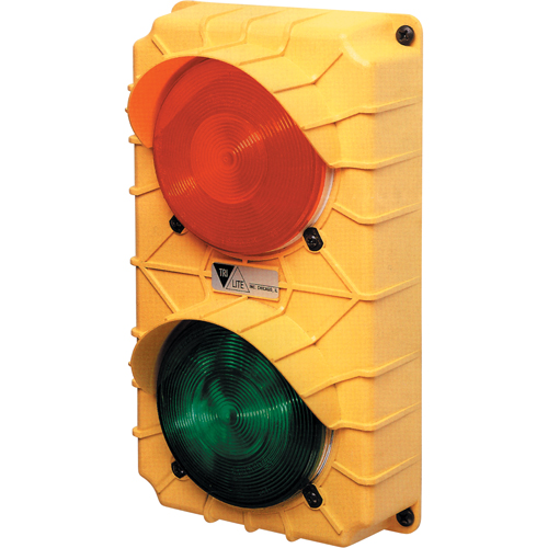 Feux Stop & Go DEL pour quais, Plastique, 6-3/8" la x 3-3/4" p x 11-3/8" h M & M Nord Ouest Inc