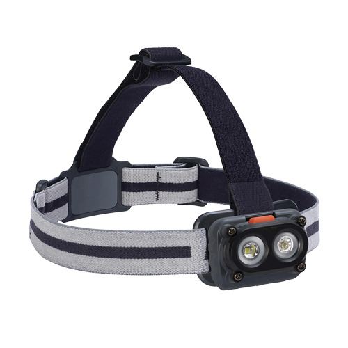 Hardcase Rugged Headlamp, LED, 325 Lumens, 6.5 Hrs. Run Time, AA Batteries M & M Nord Ouest Inc