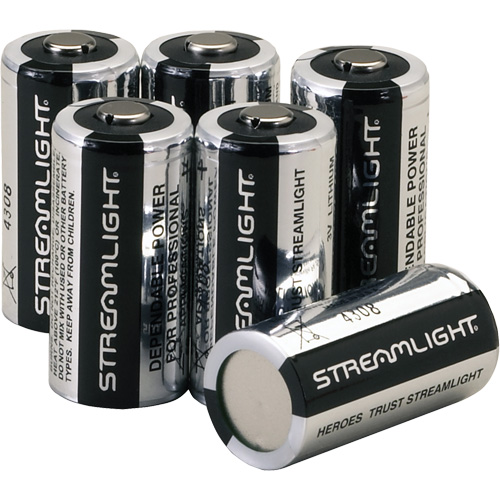 Batteries au lithium, 123, 3 V M & M Nord Ouest Inc