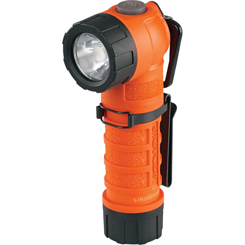 PolyTac&reg; 90 X Right Angle Flashlight, LED, CR123A Batteries, Polymer M & M Nord Ouest Inc