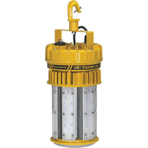 Ensemble d'&eacute;clairage industriel 360° ProLight, DEL, 120 W, 15000 lumens, Boîtier en Plastique M & M Nord Ouest Inc