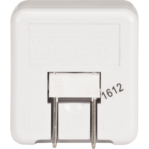 Chargeur USB Prime haute vitesse M & M Nord Ouest Inc