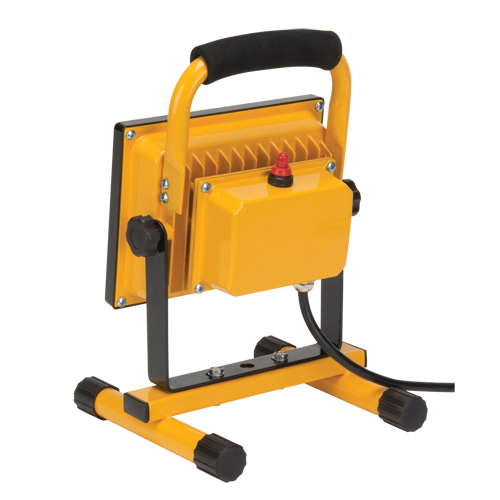 Projecteur portatif, DEL, 20 W, 2500 lumens, Boîtier en Aluminium M & M Nord Ouest Inc