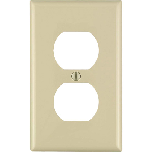 Plaque murale pour prise double M & M Nord Ouest Inc