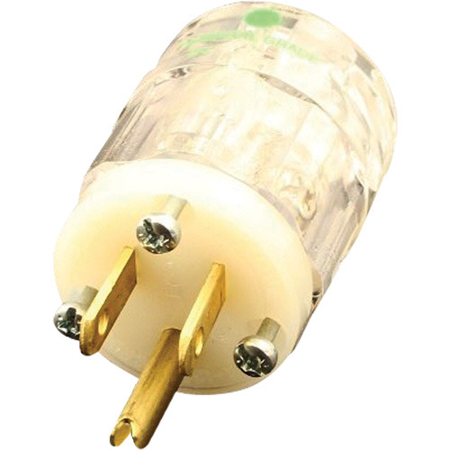 Hospital Grade Extension Plug, Nylon, 15 Amps, 125 V M & M Nord Ouest Inc