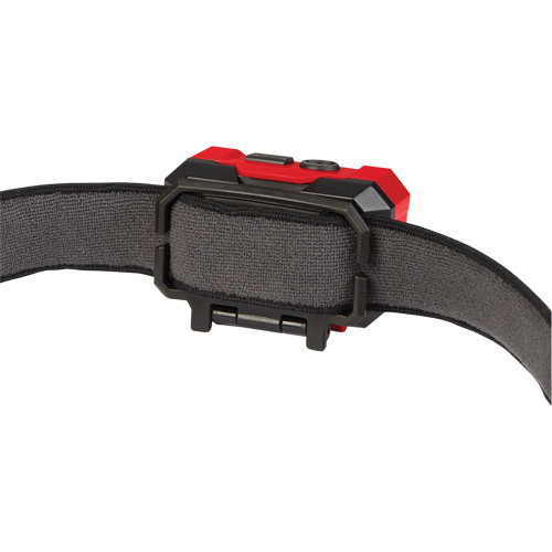 Lampe frontale projecteur et diffuseur, DEL, 450 lumens, 2 hres de fonctionnement, piles AAA M & M Nord Ouest Inc