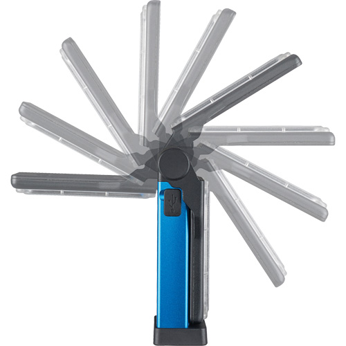 FlipMate Compact Multi-Function Work Light, LED, 500 Lumens, Aluminum Housing M & M Nord Ouest Inc