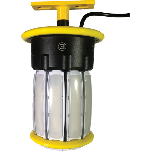 Projecteur pour chantier portatif Beacon360 Blaze, DEL, 100 W, 14300 lumens, Boîtier en Aluminium M & M Nord Ouest Inc