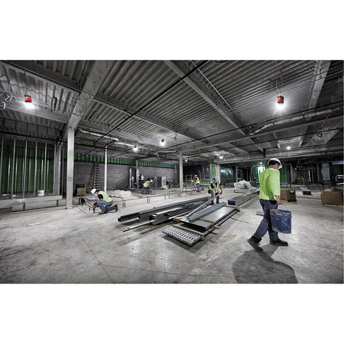 RADIUS Temporary Site Light, LED, 130 W, 15000 Lumens M & M Nord Ouest Inc