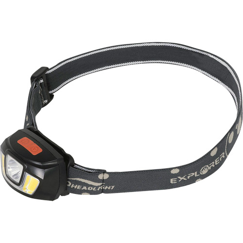 JUHL-250 Lampe frontale DMS XPG, DEL, 250 lumens, 3 hres de fonctionnement, piles Rechargeable M & M Nord Ouest Inc