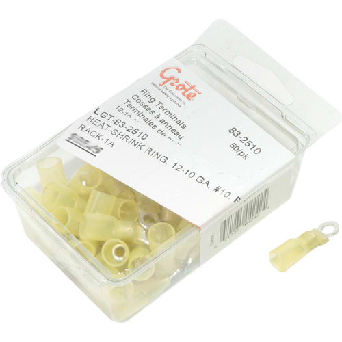 Bornes d'anneau &agrave; thermor&eacute;tr&eacute;cissement M & M Nord Ouest Inc